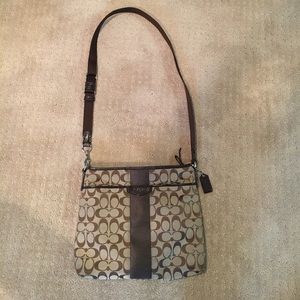 Coach over the shoulder purse